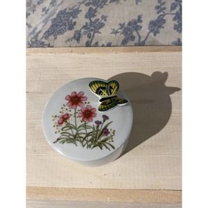 Japanese Butterfly Trinket Box